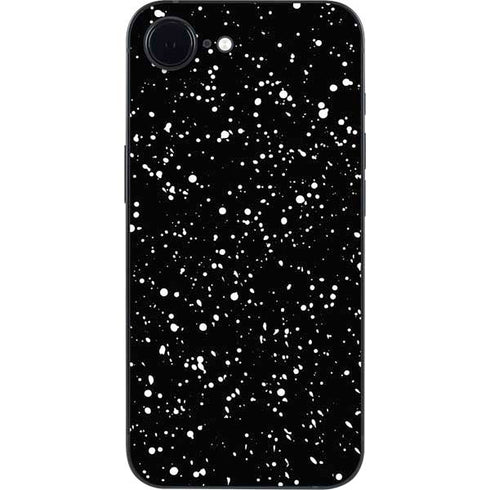 Black Speckle iPhone 16e Skin